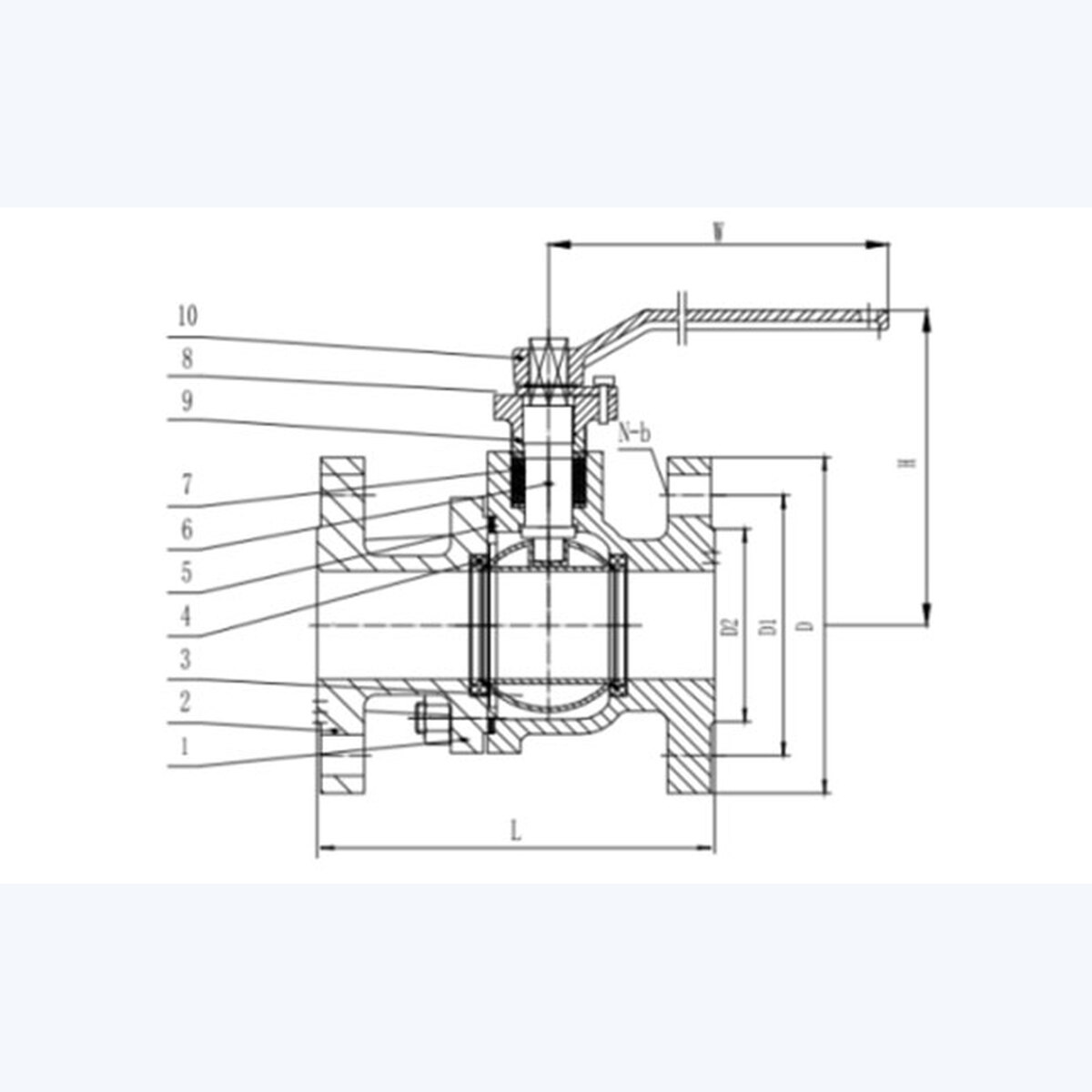 Q41F-16 Ball Valve