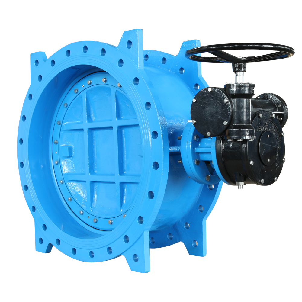 Resilient Seated Double Eccentric Flanged Butterfly Valve