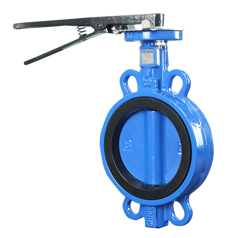 Wafer Butterfly Valve with Valve Plate Spray Painting (Through Shaft Without Pin)