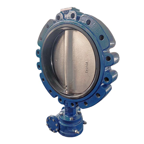 18′′ Hard Back Seat Lug Butterfly Valve with Pin DN450 PN10
