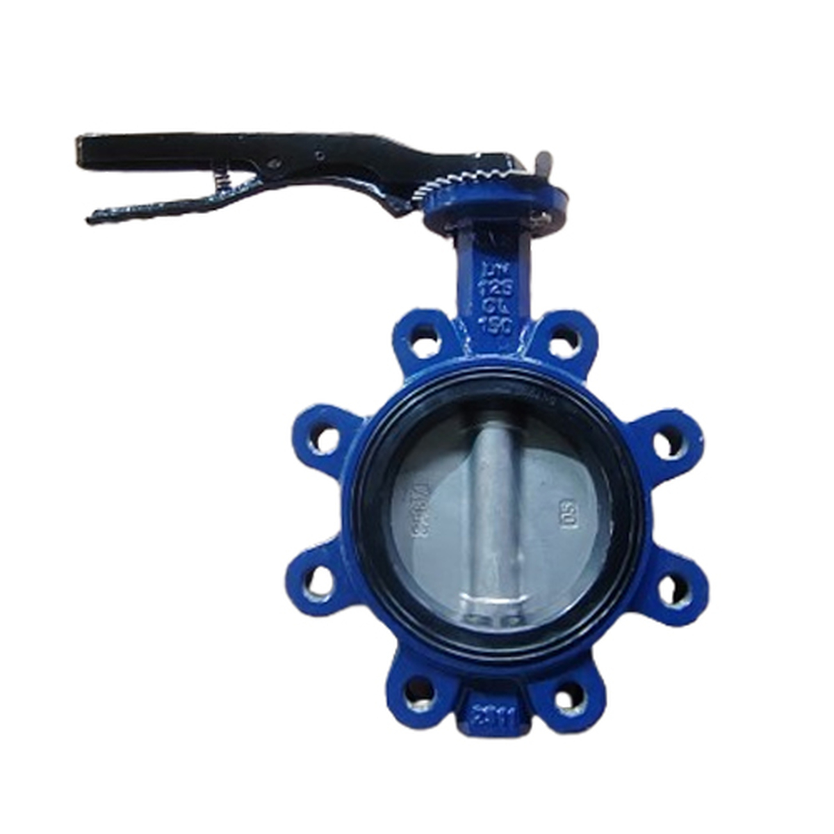CF8M Disc Dovetail Seat Lug Butterfly Valve CL150