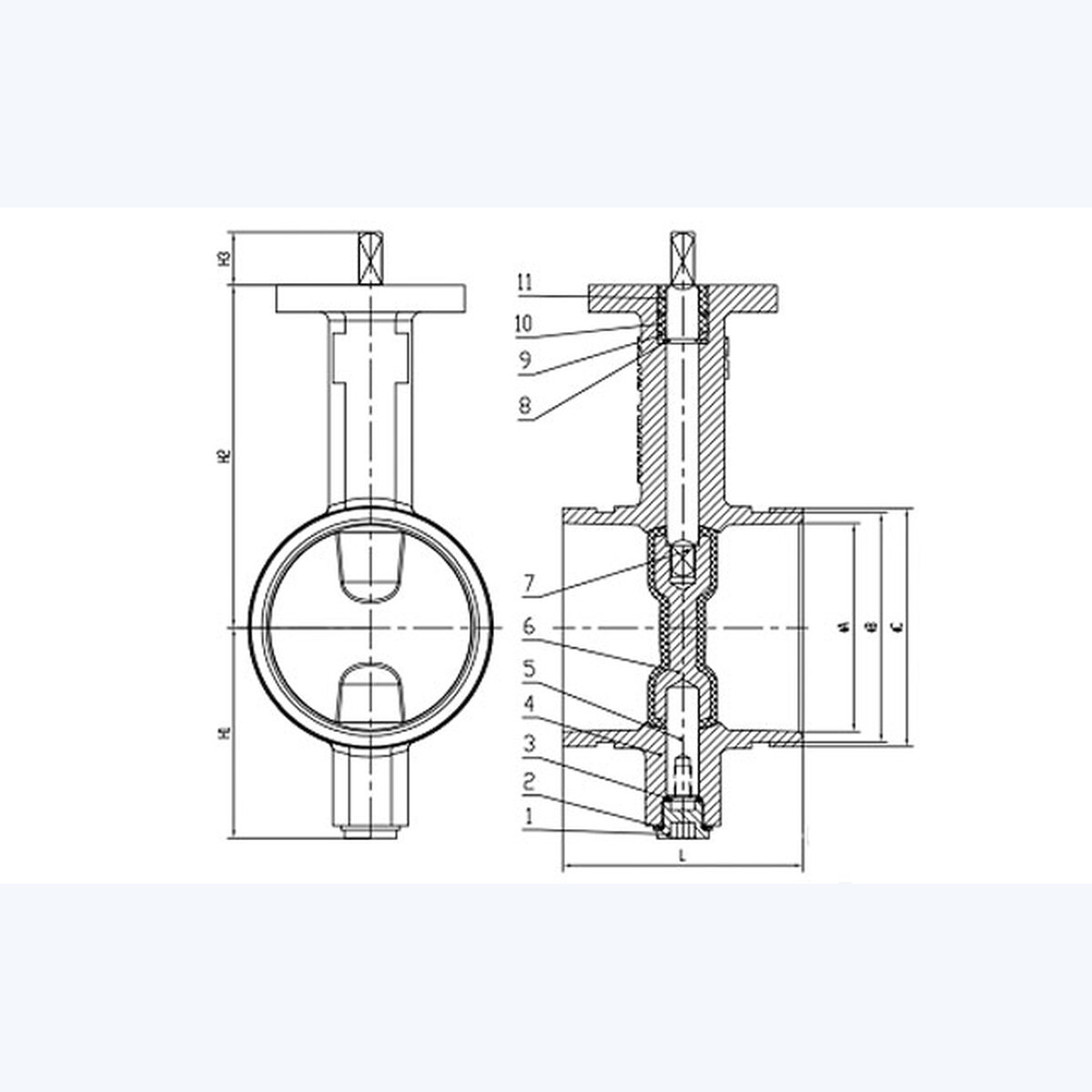 D81X Butterfly Valve