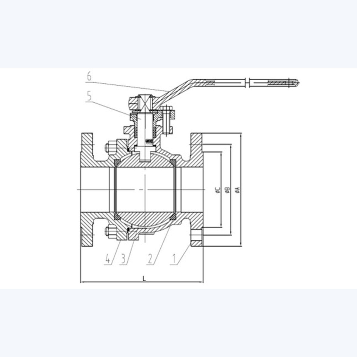 Q41F-16C Ball Valve