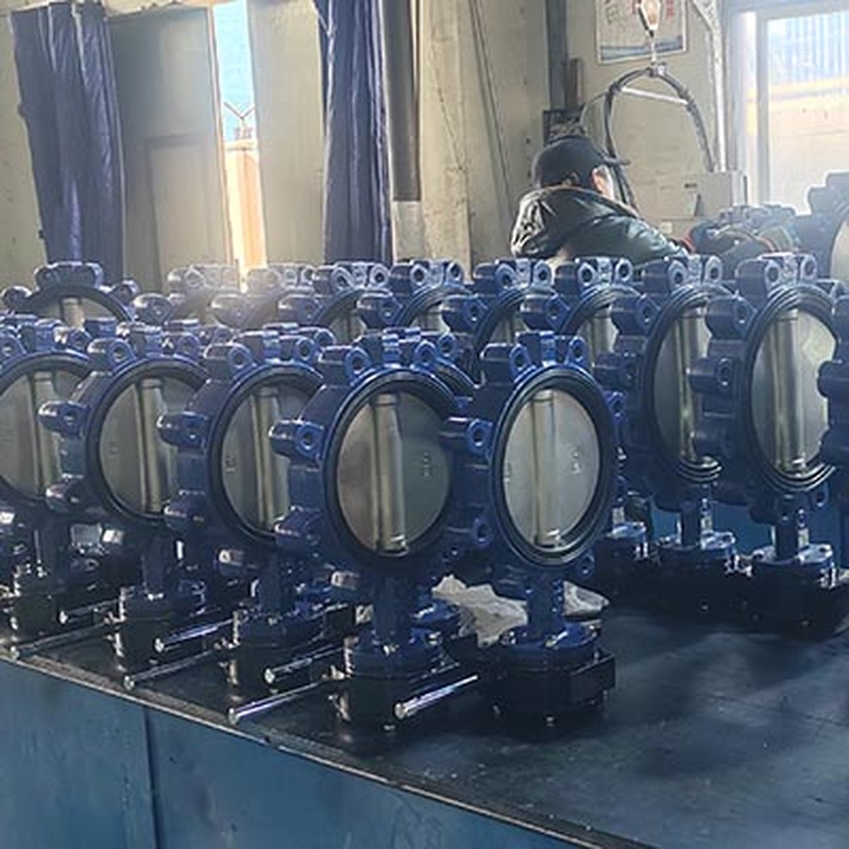 Class 150 C95800/C958 Disc Lug Butterfly Valve DN250 with Soft Seat