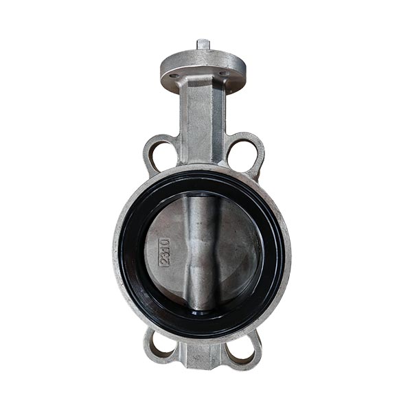 PN25 DN125 CF8 Wafer Butterfly Valve with Soft Seat