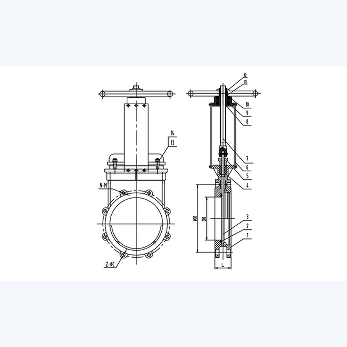 PZ73X-10C Gate Valve