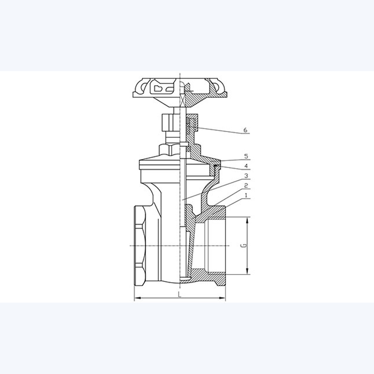 Z15W-16P Gate Valve
