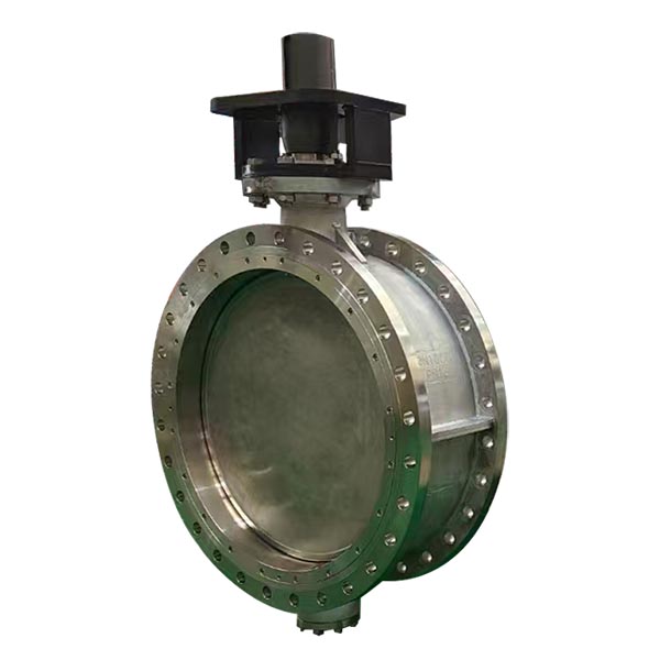 CF8 Double Flange High Performance Butterfly Valve DN1000 PN16