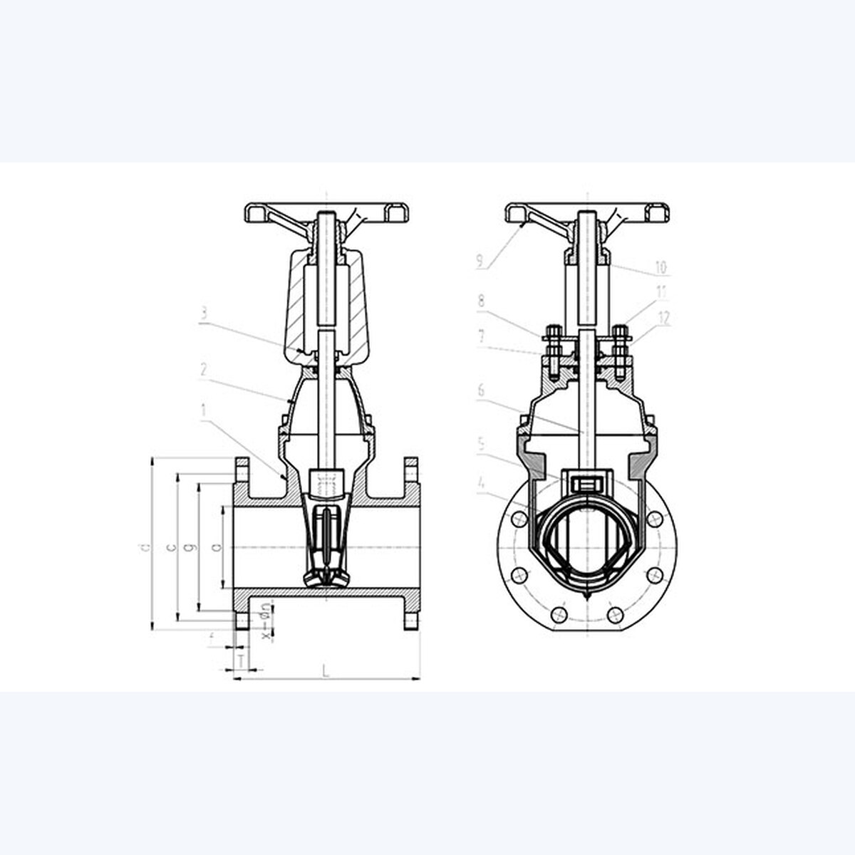 Z41X-16P Gate Valve