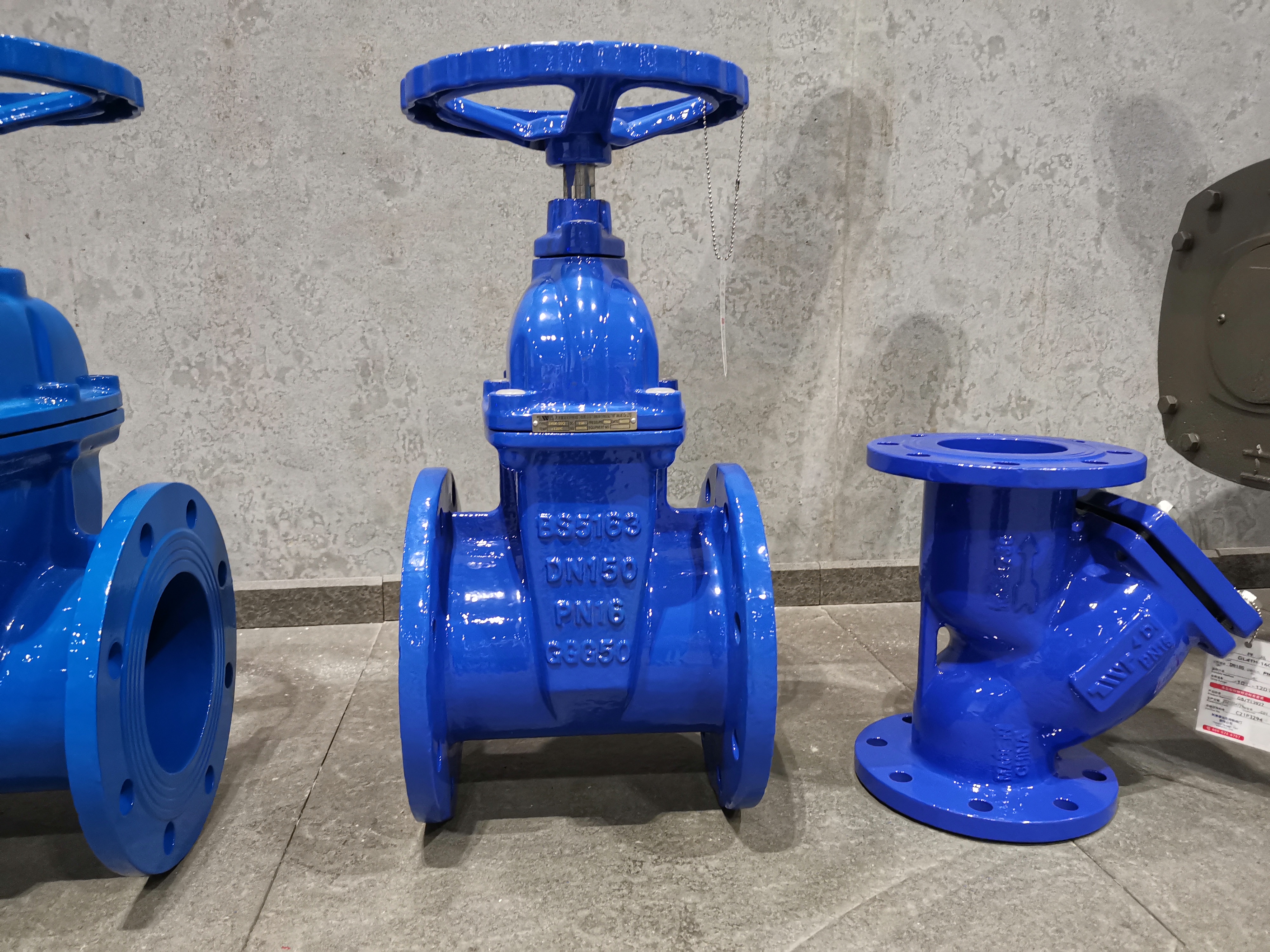 DN600 Ggg40Ggg50 Ductile Iron Flange Resilient Non-Rising Stem Gate Valve