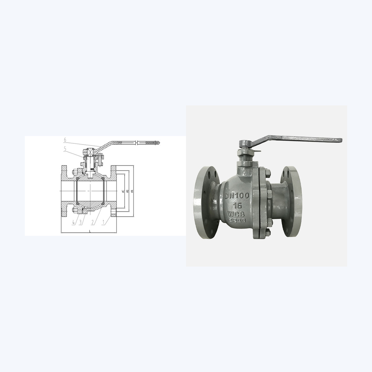 Q41F-16C Ball Valve