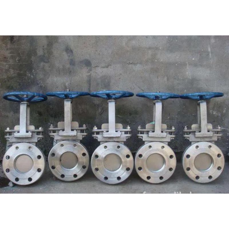 SS/DI PN10/16 Class150 Flange Knife Gate Valve