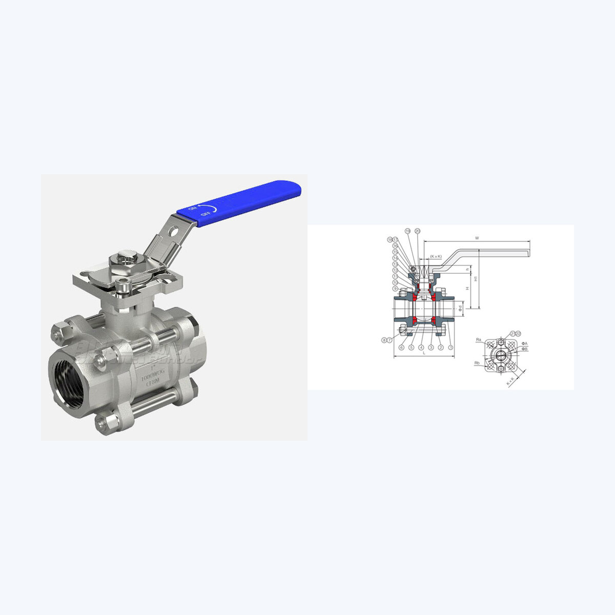 Q11F-16P Ball Valve